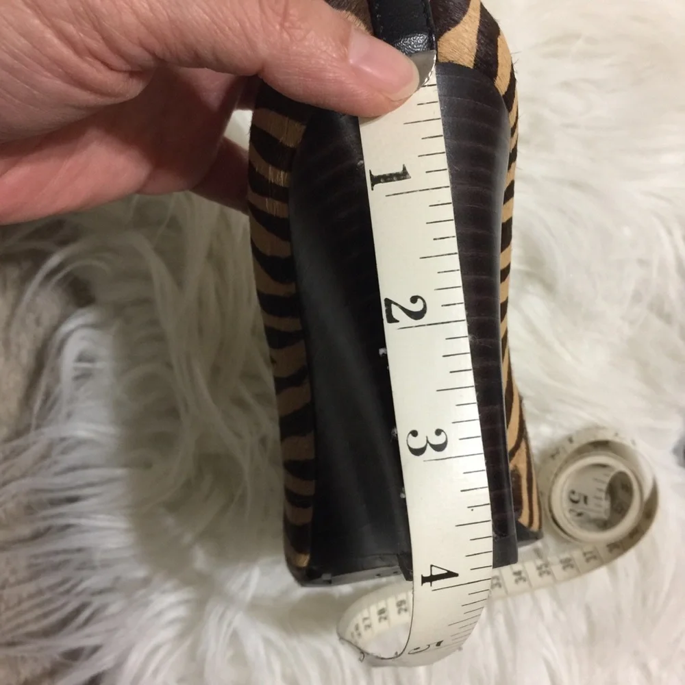 NWIB BCBGeneration Animal Print Wedges 6.5